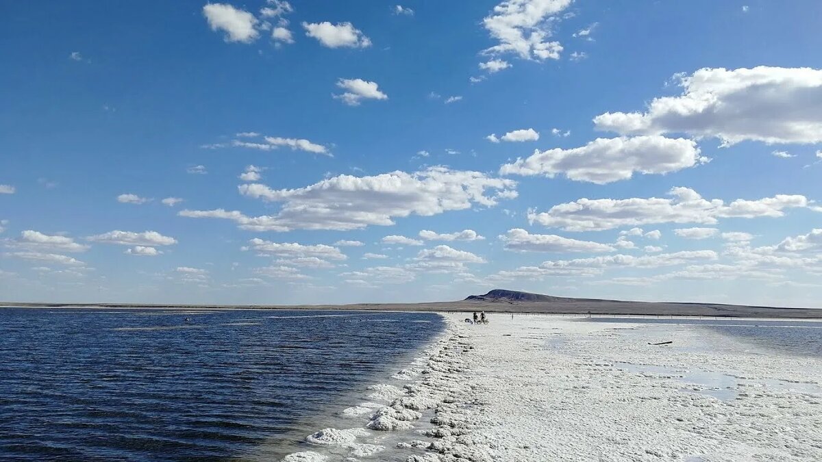 Соленое озеро Баскунчак, Астраханская область (наши дни; здесь как иллюстрация)
