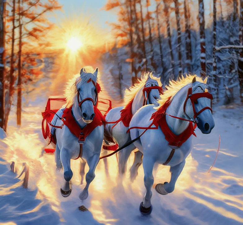 Тройка источник изображение сгенерировано ИИ shedevrum.ai