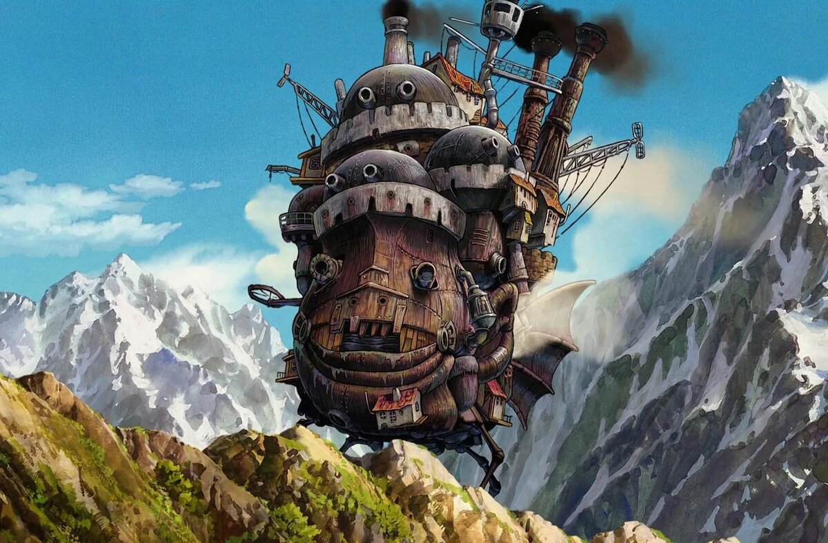 Фото: Кадр из фильма «Ходячий замок» (Howl's Moving Castle, 2004) / Studio Ghibli