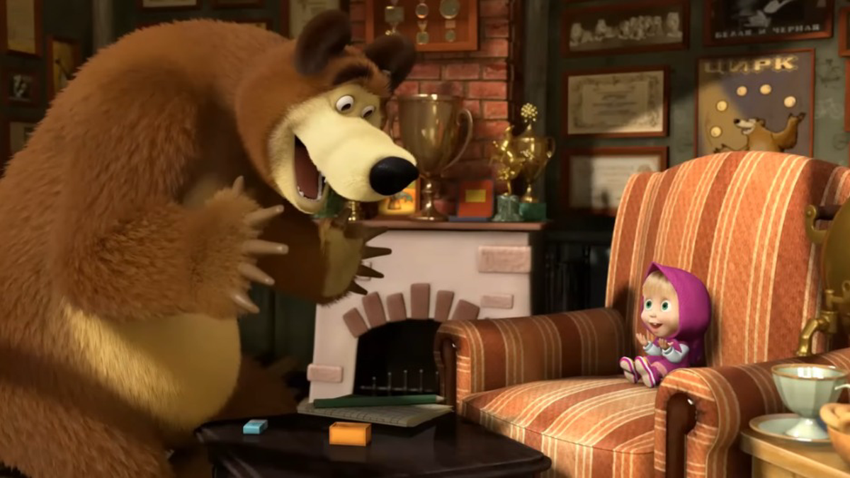    Кадр из мультфильма «Маша и Медведь» / Animaccord