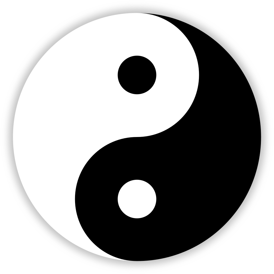 Символ Инь Янь.
