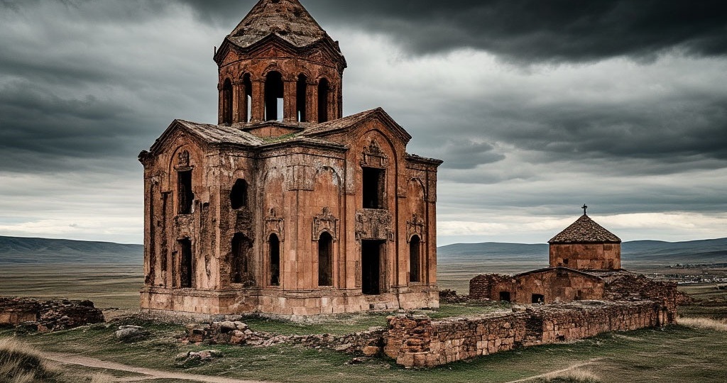 Ани — город-призрак на границе с Арменией. Личные ощущения от прогулки среди руин древней столицы.