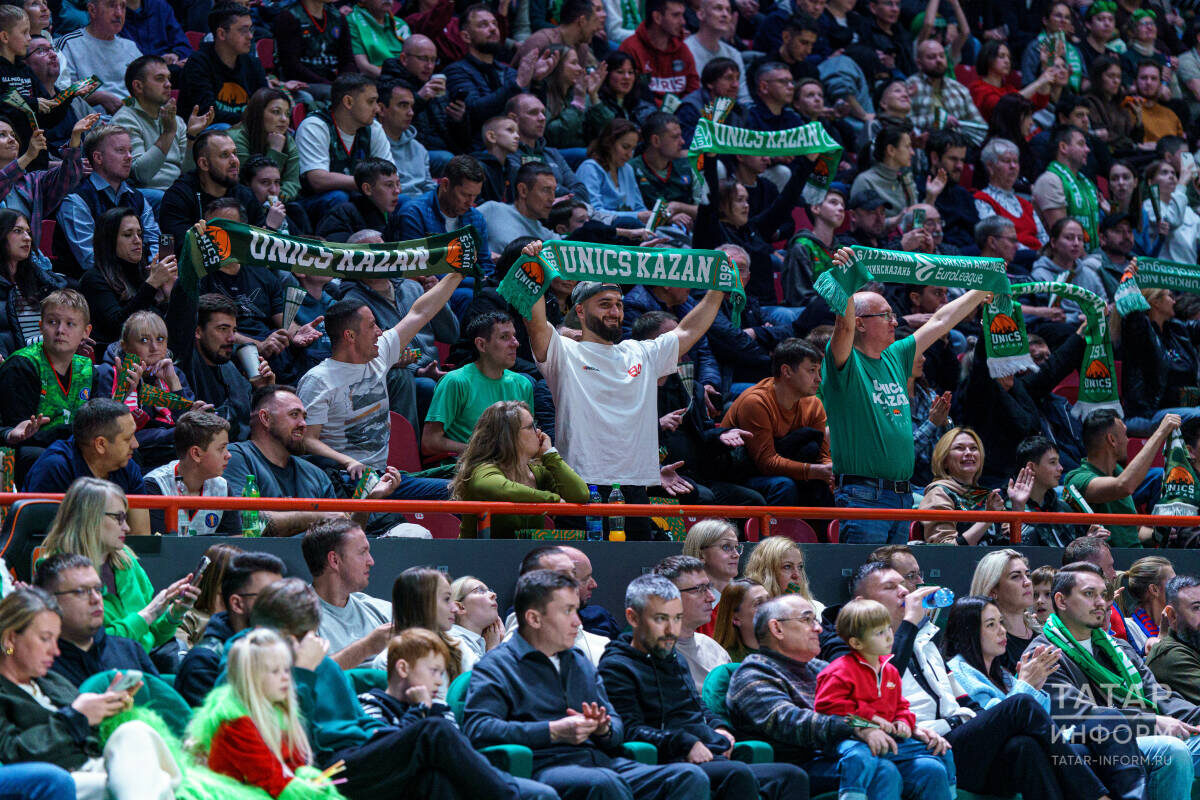 «У нас с каждым годом растет посещаемость. Раньше полный зал мы видели только на матчах с ЦСКА»Фото: © Салават Камалетдинов / «Татар-информ»