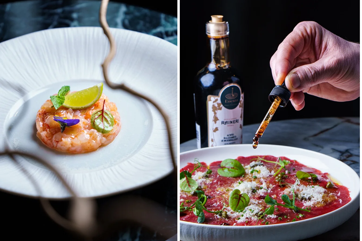 Блюда в ресторане Essenza. Фото: официальный сайт проекта