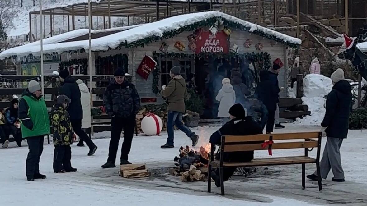 Дом Деда Морозу, куда мы не попали