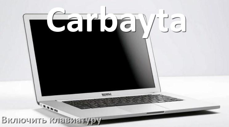 
Как включить клавиатуру ноутбука Carbayta на Windows 11 и 10