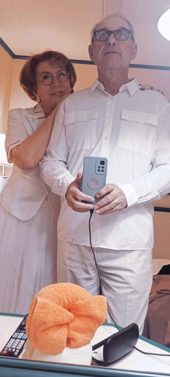 Собираемся на white party. Фото автора