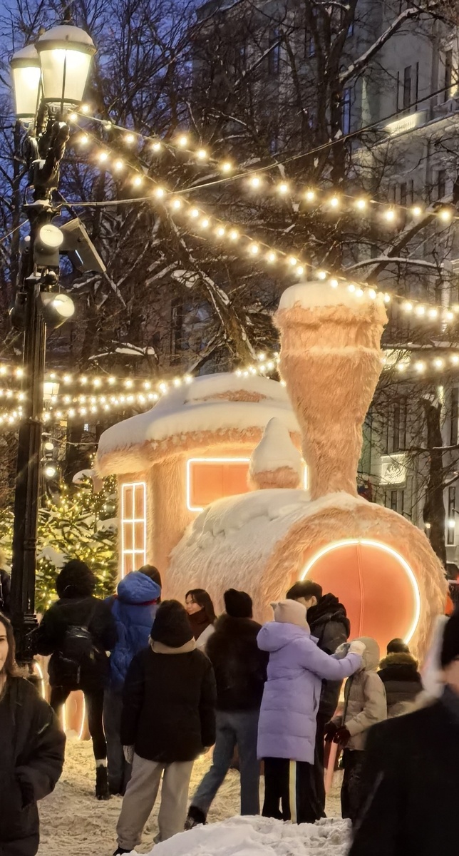 На Тверском бульваре, г. Москва, 4 января 2026 г.