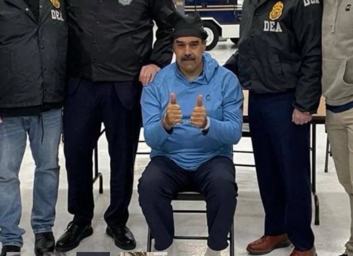 Арестованный Мадуро в США. 04.01.2026