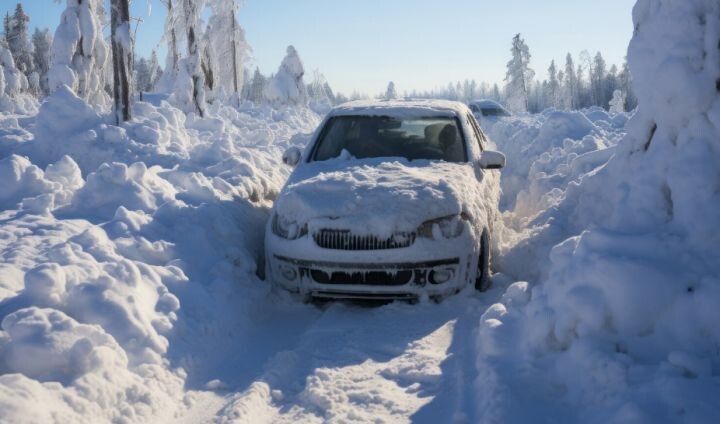 В Приволжском федеральном округе снегопад нарушил движение по автодорогам