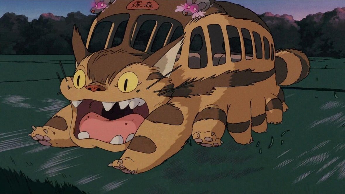    Кадр из мультфильма «Мой сосед Тоторо», реж. Хаяо Миядзаки, Studio Ghibli, Tokuma Japan Communications, Nibariki