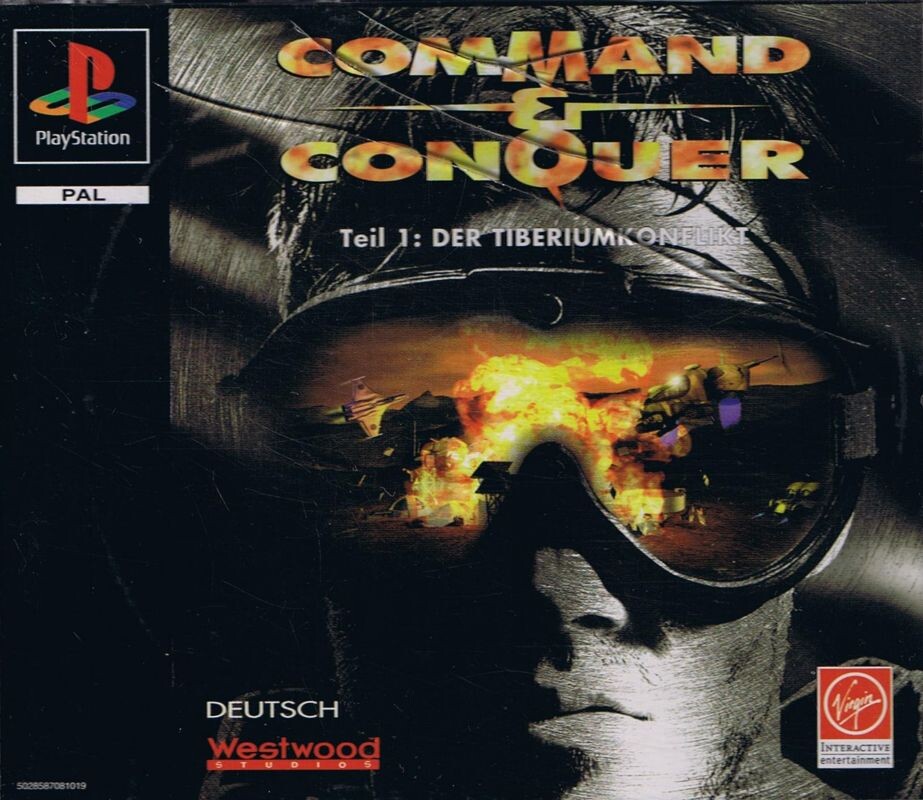 Обложка Command & Conquer для PS