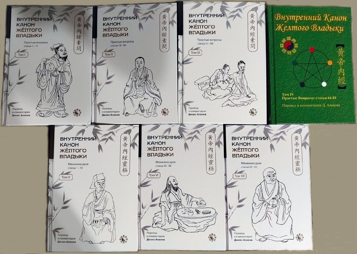 Внутренний Канон Желтого Владыки. 7 томов.
