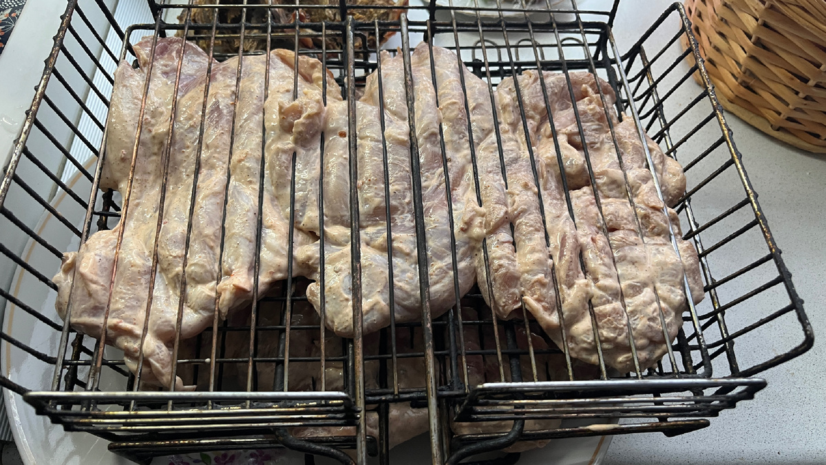 Будущий шашлык 