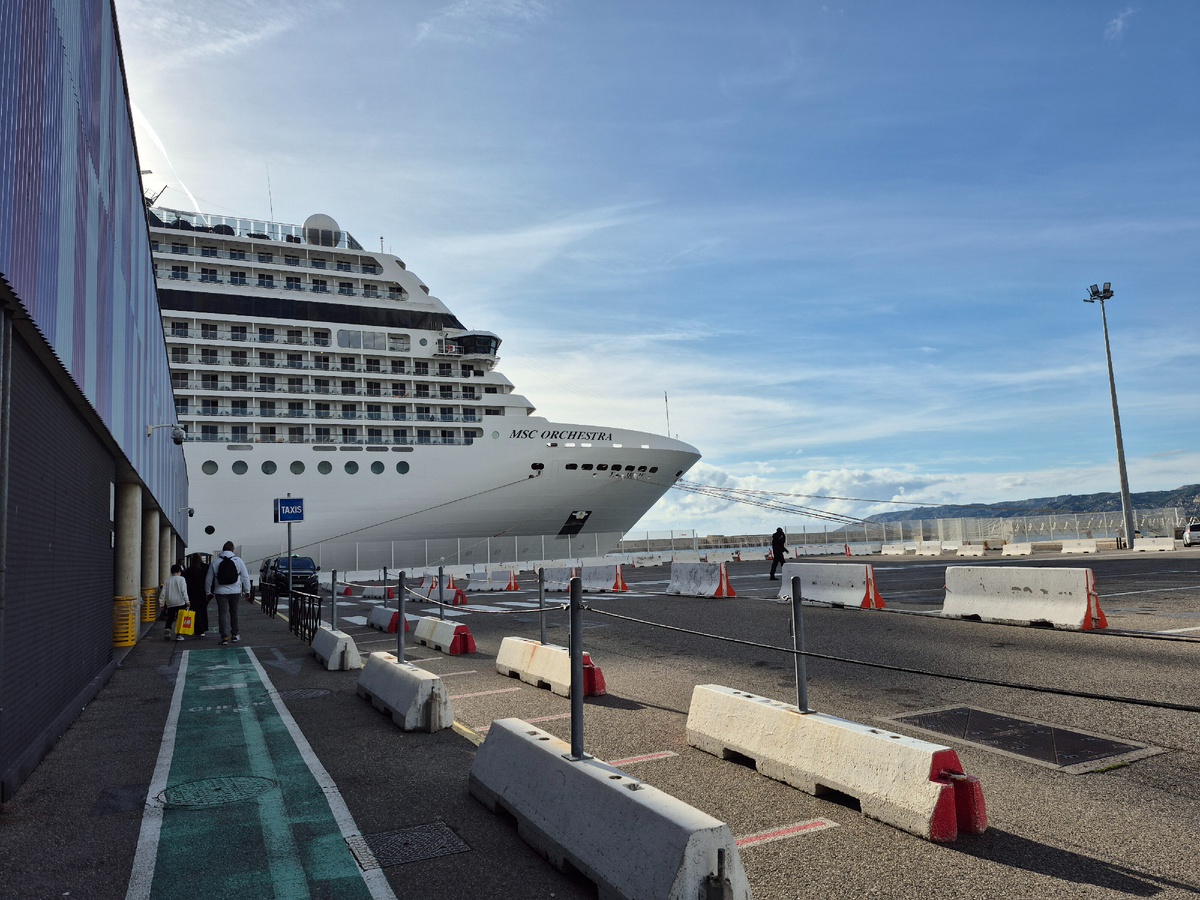 В порту посадки