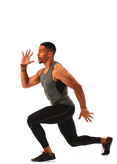 Выпады с прыжком