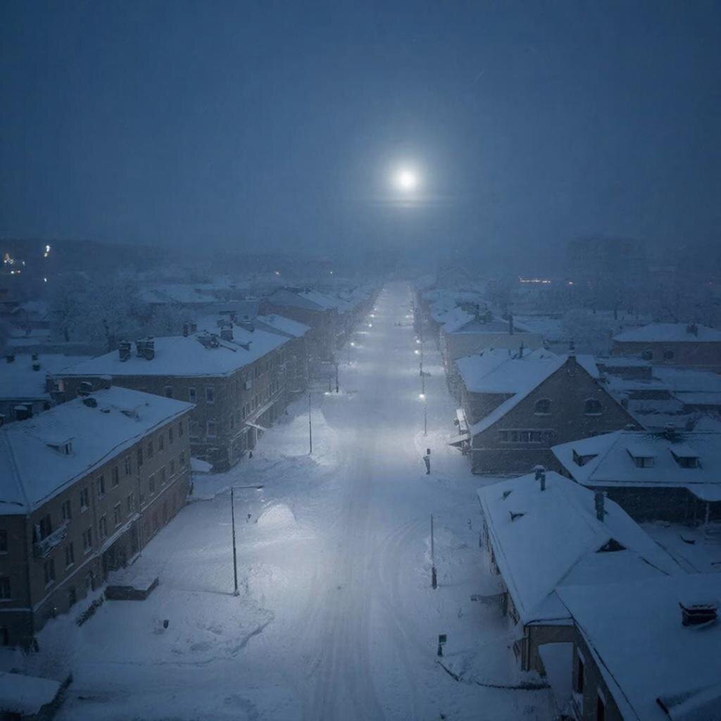 зимний город