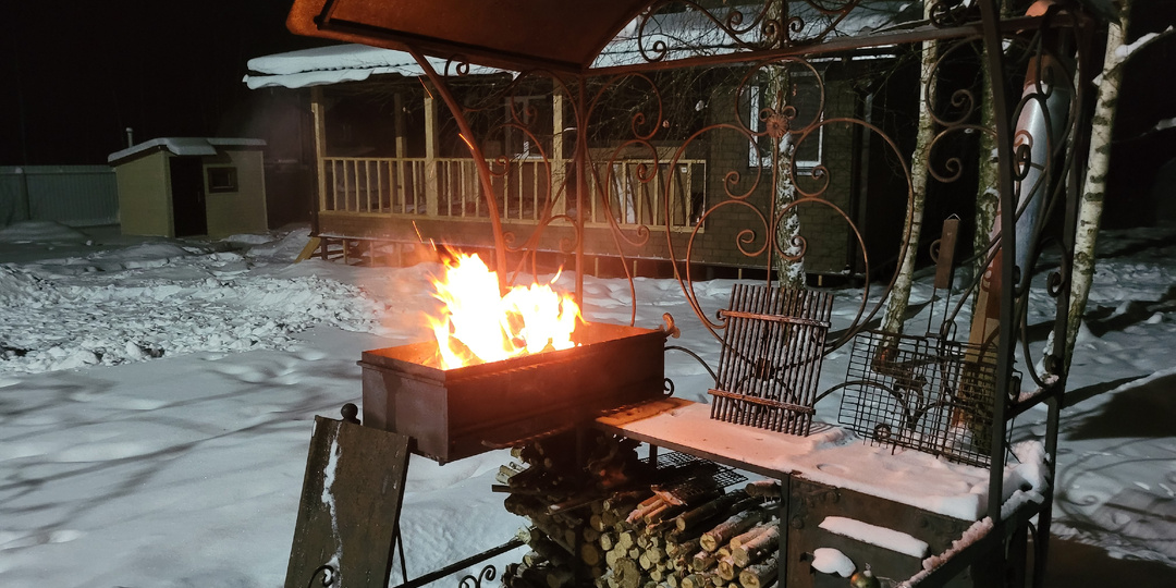 День перед Рождеством: приехали рабочие, фото блюд