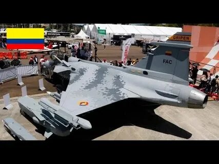 jas 17 gripen армии колумбии