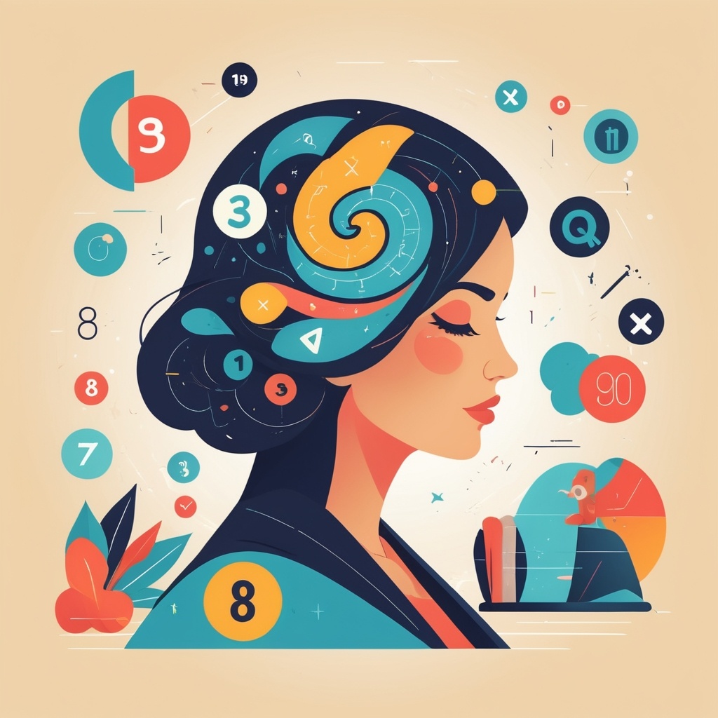 Нумерология. Иллюстрация сгенерирована нейросетью