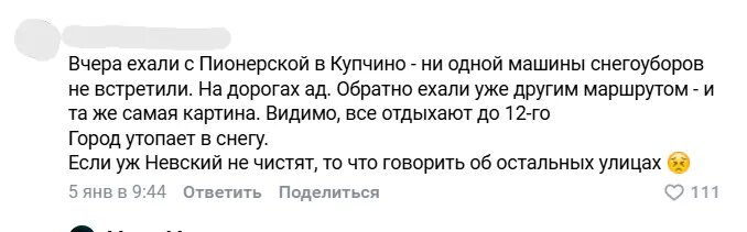    Фото: скриншот из группы «ДТП и ЧП | Санкт-Петербург | Питер Онлайн | СПб» в ВК