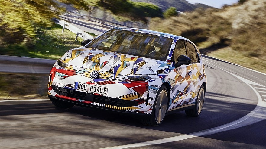    На фото: прототип Volkswagen ID. Polo