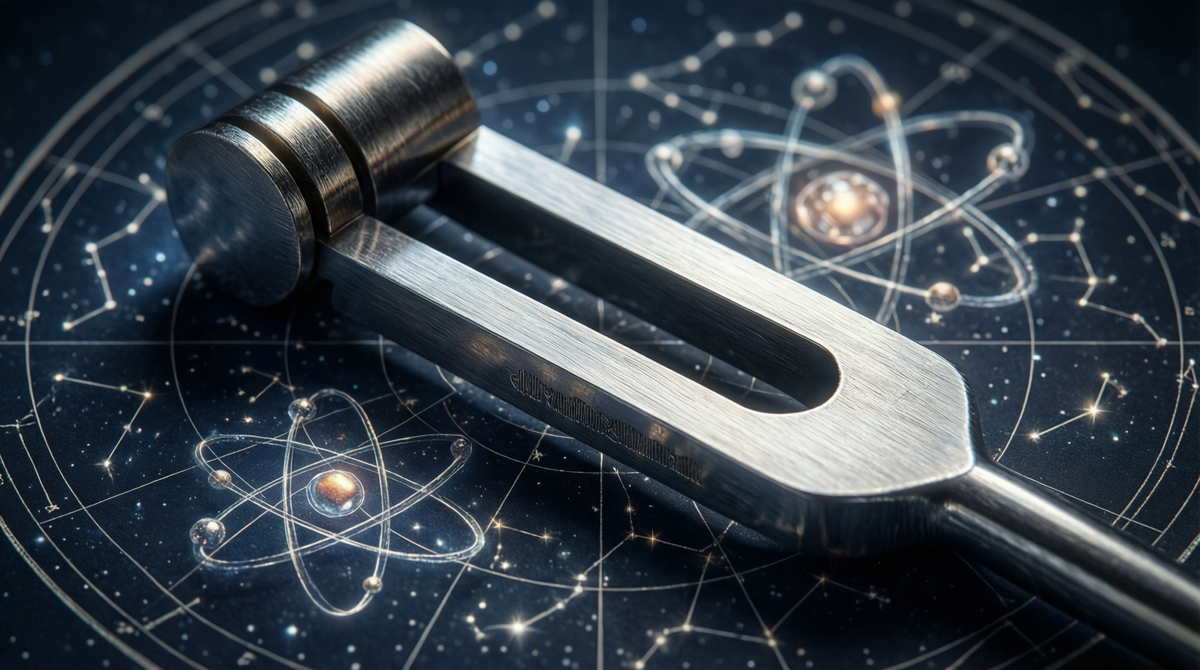 Камертон, на который настроена Вселенная. Так физики представляют себе постоянную тонкой структуры.