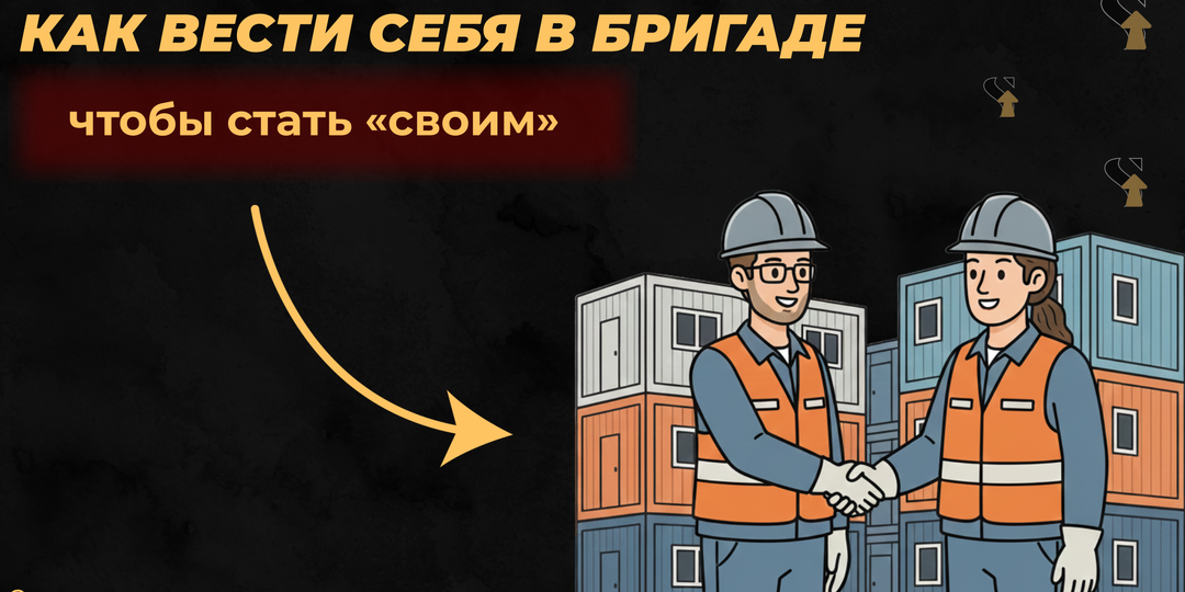 Как вести себя в бригаде, чтобы стать «своим»