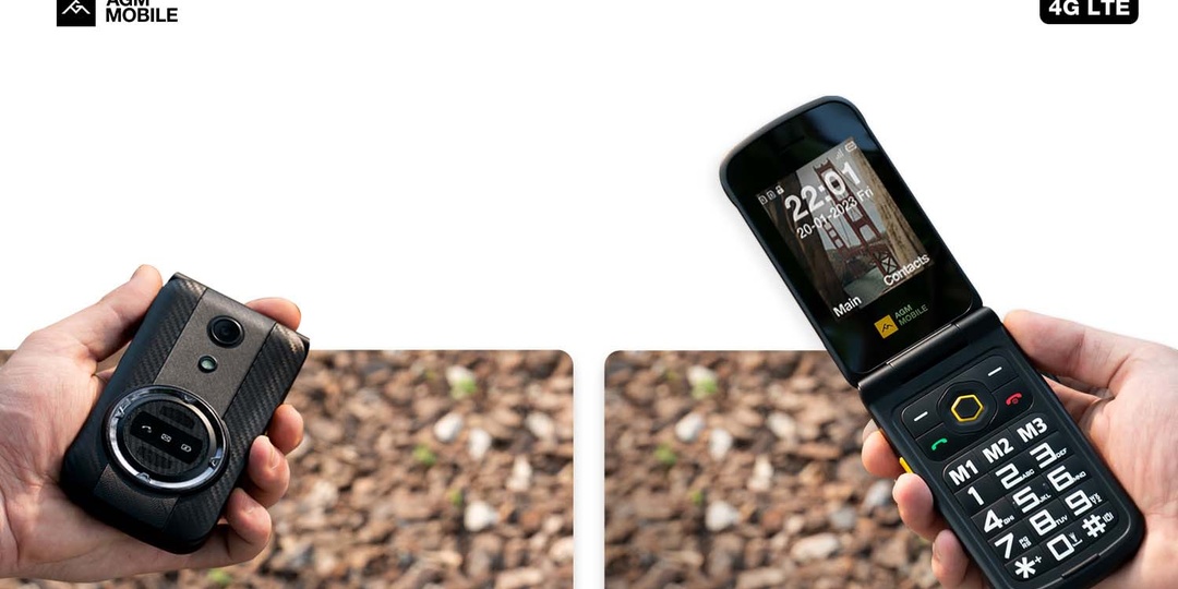Кнопочные водонепроницаемые телефоны AGM