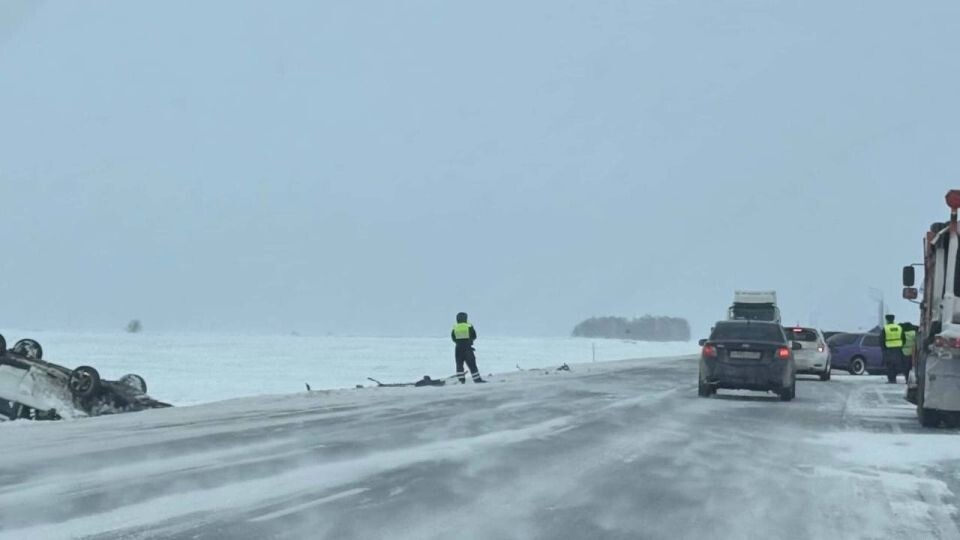    Авария в Калманском районе. Источник: "Инцидент Рубцовск"