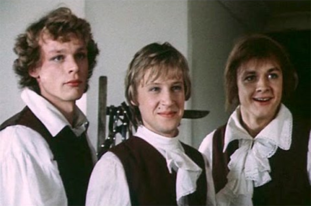    «Гардемарины, вперёд!», 1987 год. Сергей Жигунов, Дмитрий Харатьян, Владимир Шевельков. Фото: Кадр из фильма