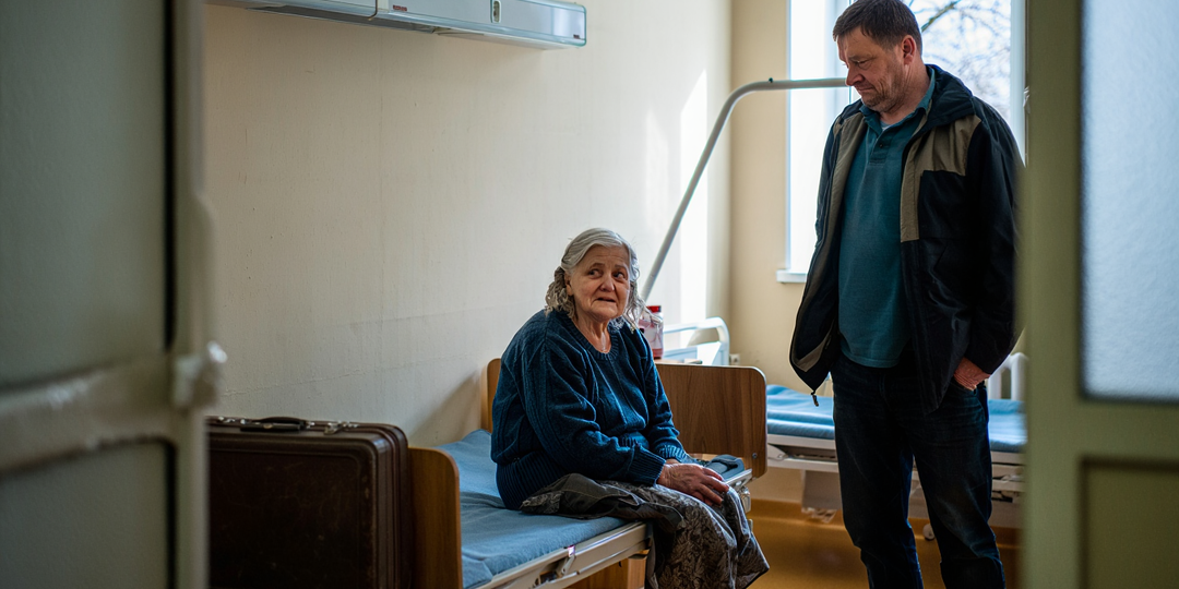 Сын привёз меня в дом престарелых – а я привезла ему повестку в суд