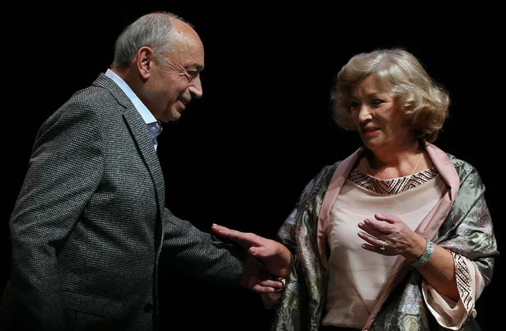 Ольга Остроумова и Валентин Гафт. https://www.rbc.ru