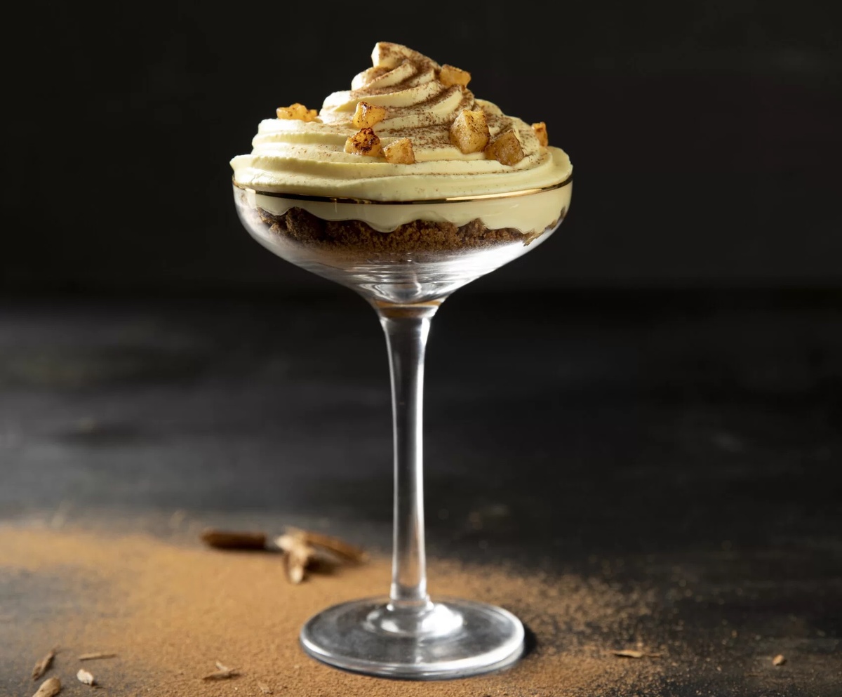 Яблочный тирамису, который готовит Моника Беллуччи (фото: iodonna.it)