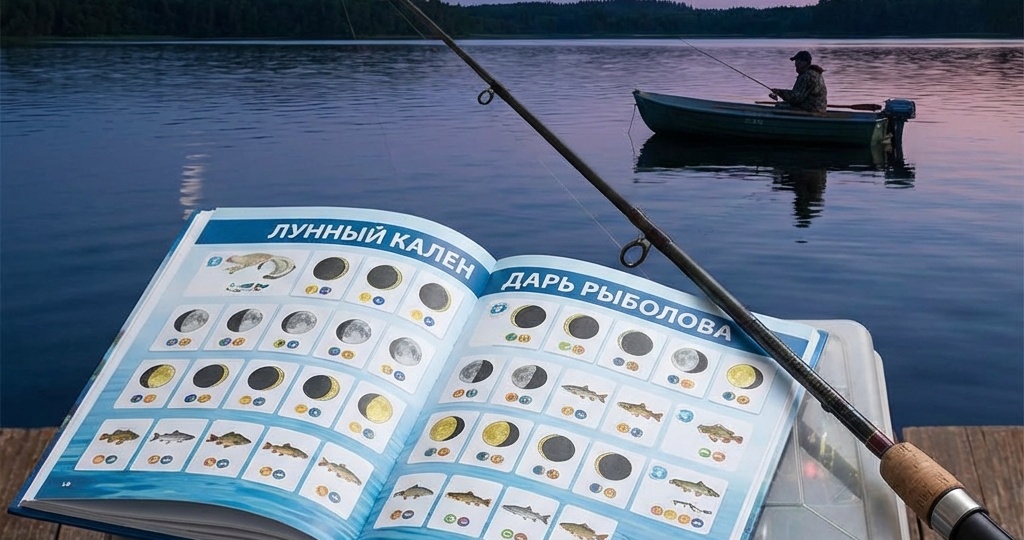 Лунный календарь и его роль в рыбалке.