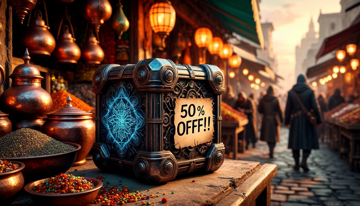 Магия теперь лишь товар на рынке. Причём маловостребованный из-за переизбытка.