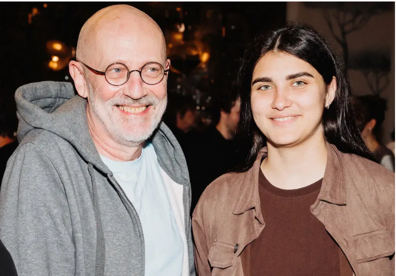    Алина Михайлова и Александр Гордон: художница не поддалась на провокационные вопросы.