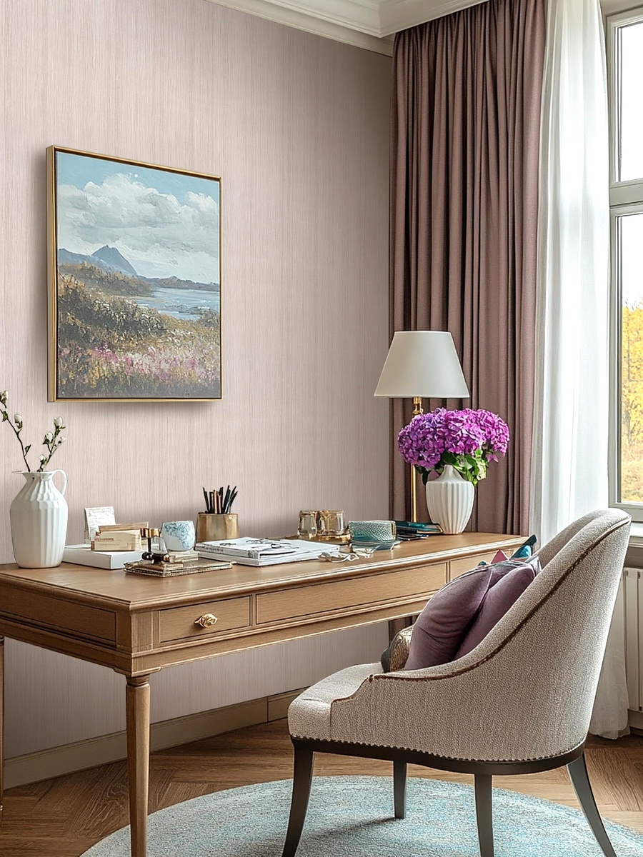 Обои в кабинет