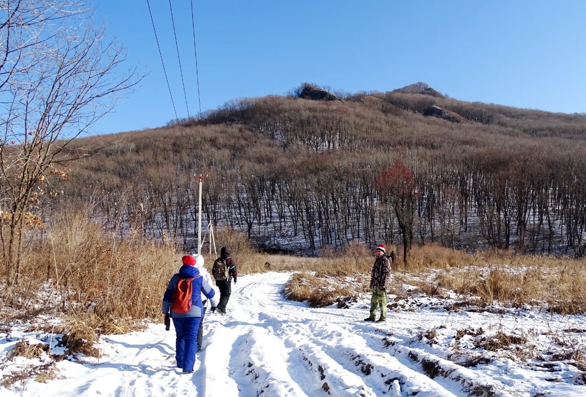 идем к горе. фото автора.