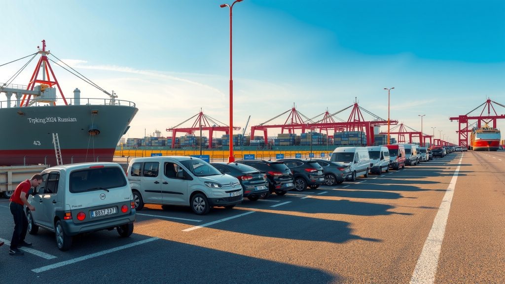    Растаможка в портах России: сколько ждать авто до 160 л.с