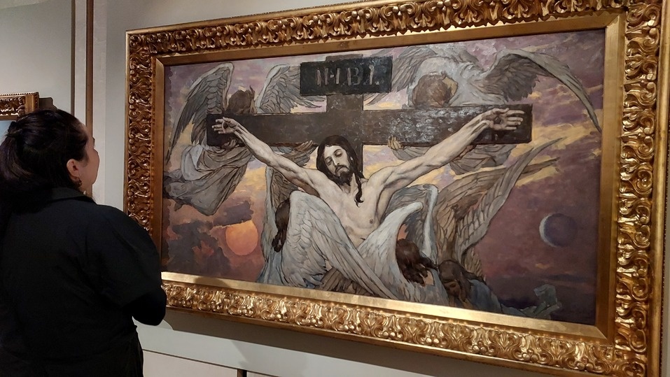     Картон для росписи «Распятый Иисус Христос» / Светлана Хохрякова