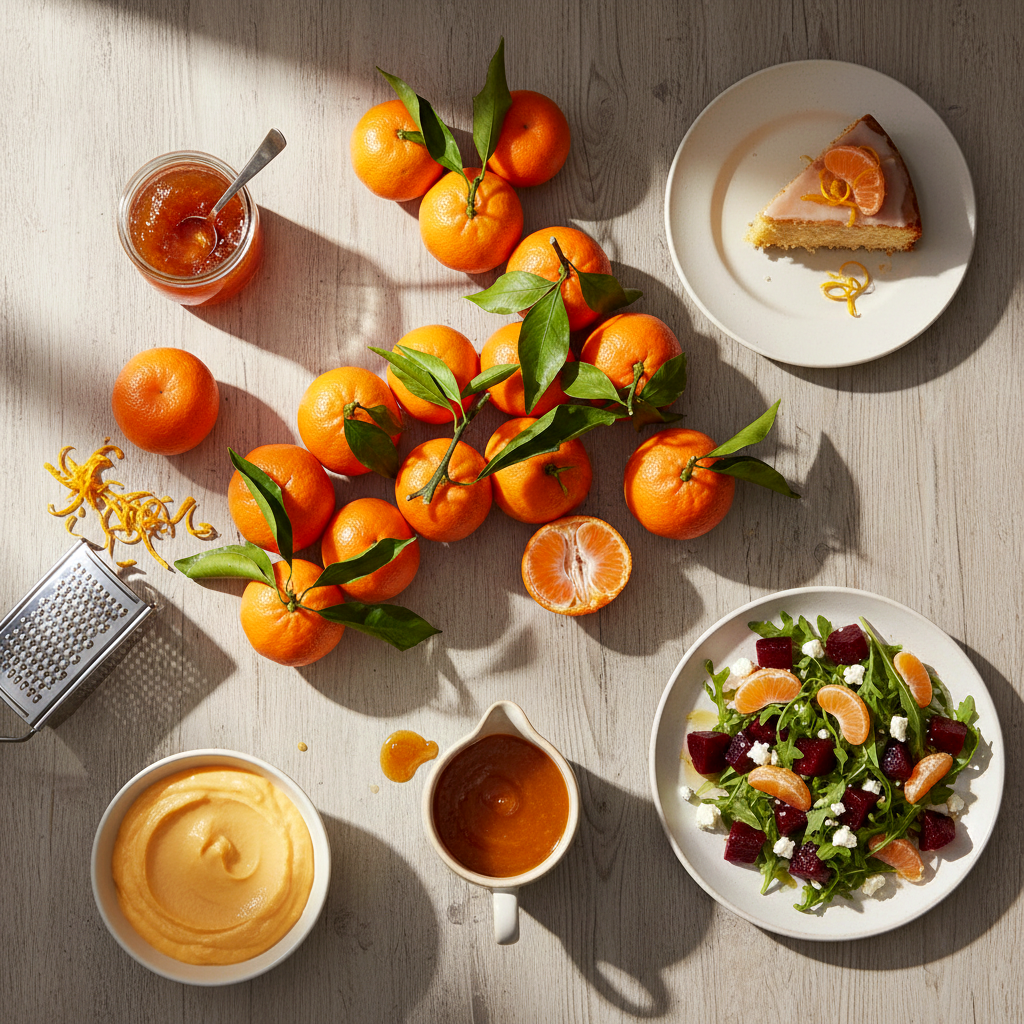 Мандарины что приготовить