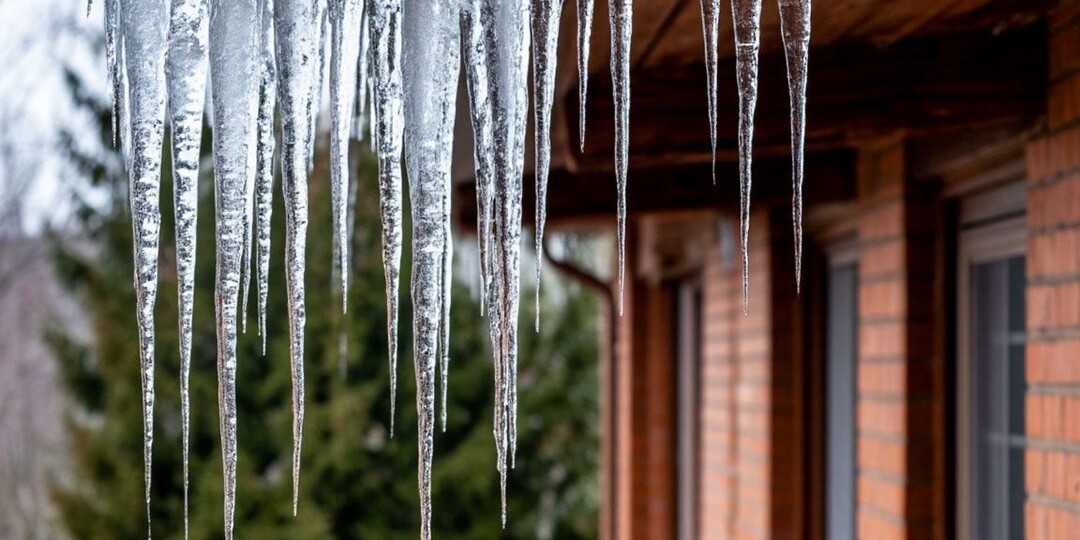 МЧС предупреждает об опасности падения сосулек и снега с крыш