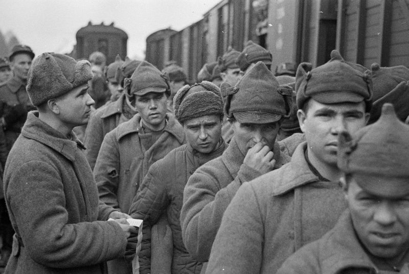 Обмен военнопленными после окончания Зимней войны. 20 апреля 1940 г. Фото взято из открытых источников.