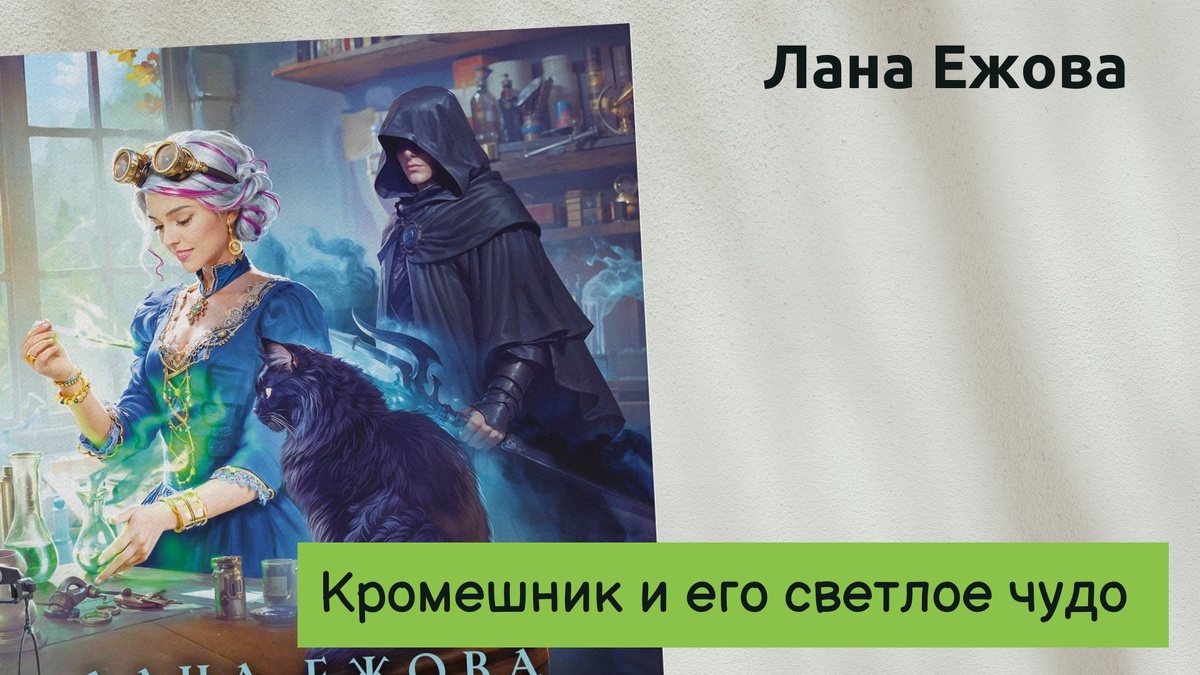Обложка книги Ланы Ежовой "Кромешник и его осветлое чудо" 