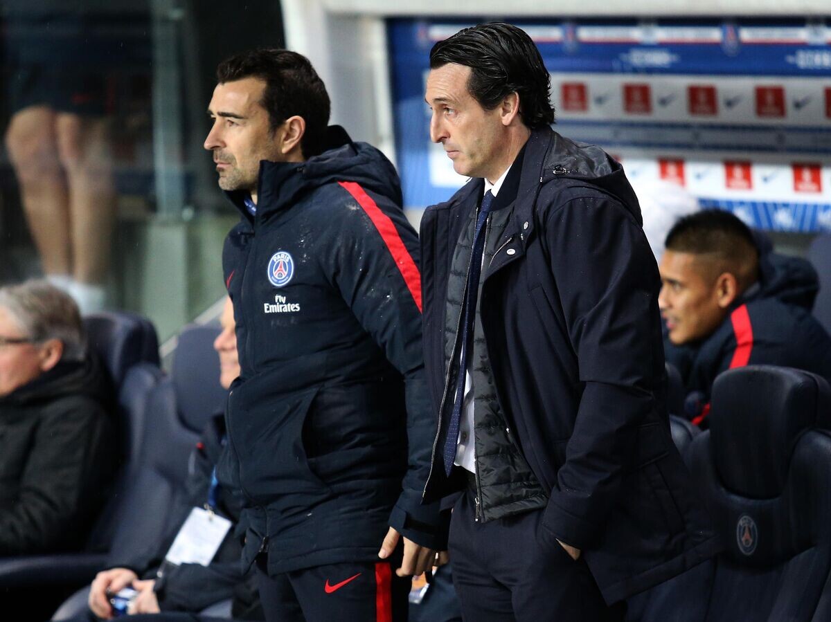    Хуан Карлос Карседо и Унаи Эмери | © Getty Images / Jean Catuffe