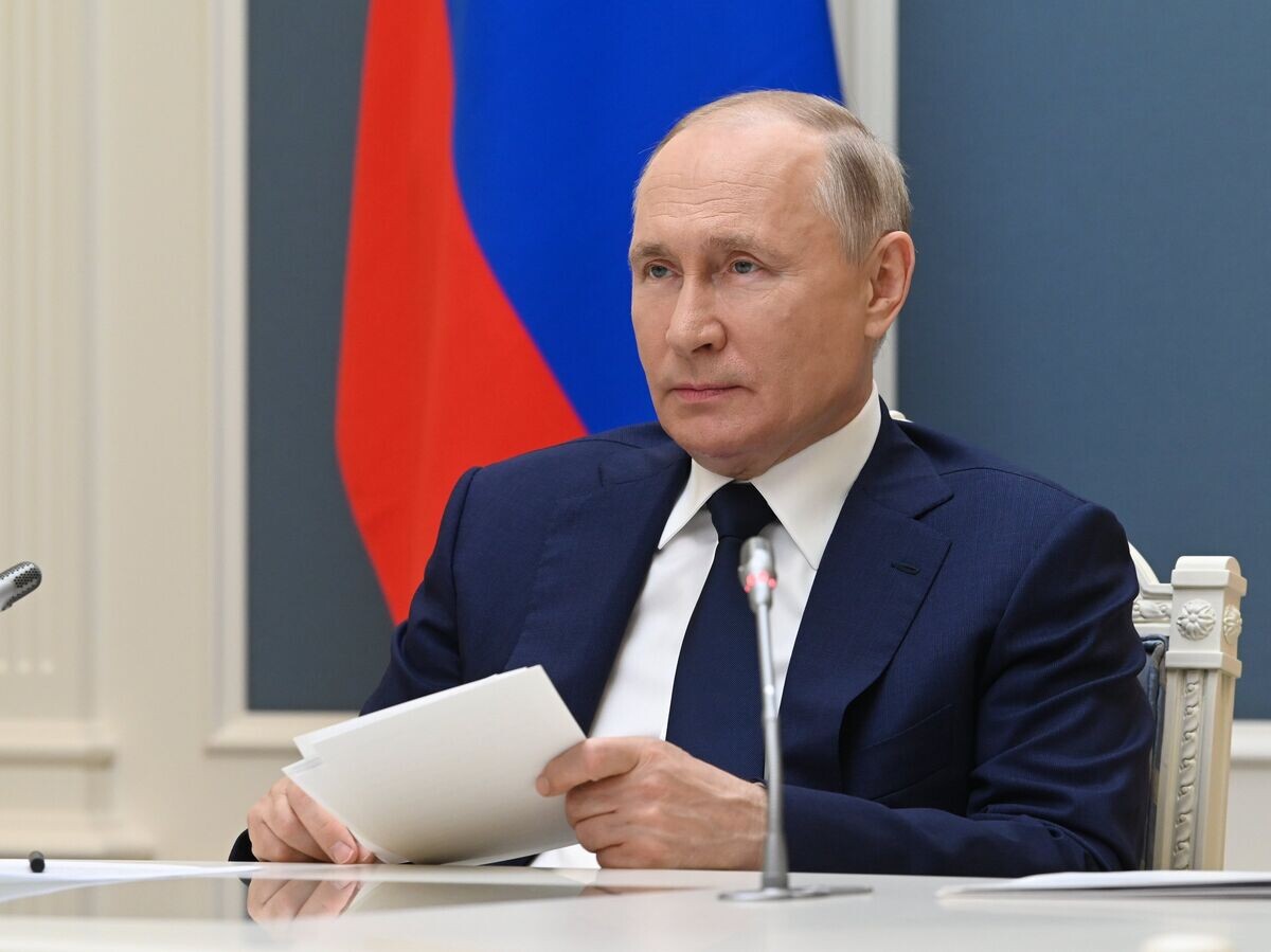    Президент РФ Владимир Путин© РИА Новости . Алексей Никольский