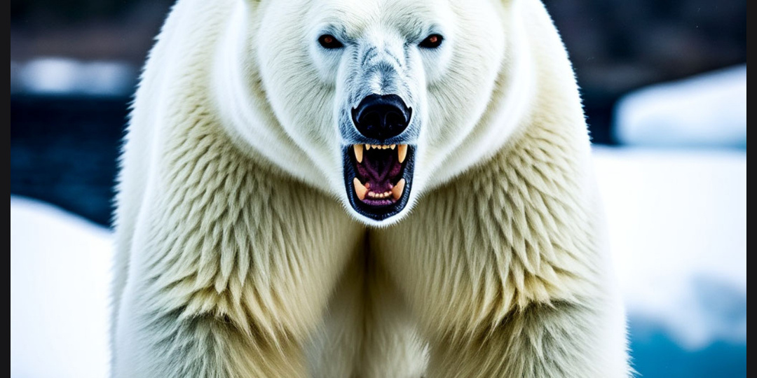 Белый медведь напал на семью с ребенком в Красноярском крае