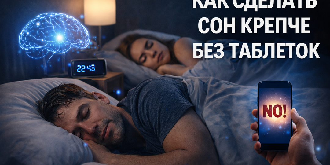 Как сделать сон крепче без таблеток?