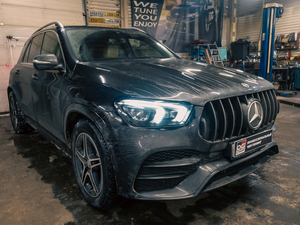 Mercedes-Benz GLE 400d (350D) V167 (2020) — отключение AdBlue / SCR
